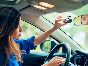 Dashcam en el coche Dashcam en el coche