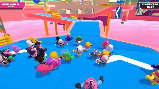 Caos en la línea de salida Caos en la línea de salida