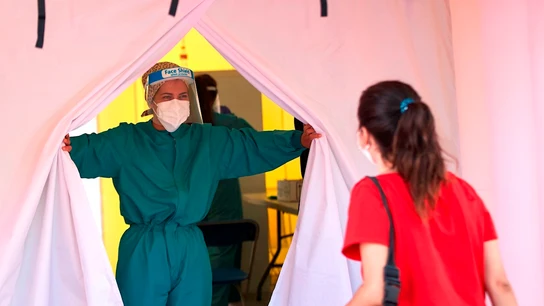 Cribado masivo realizado en Terrassa (Barcelona) Cribado masivo realizado en Terrassa (Barcelona)