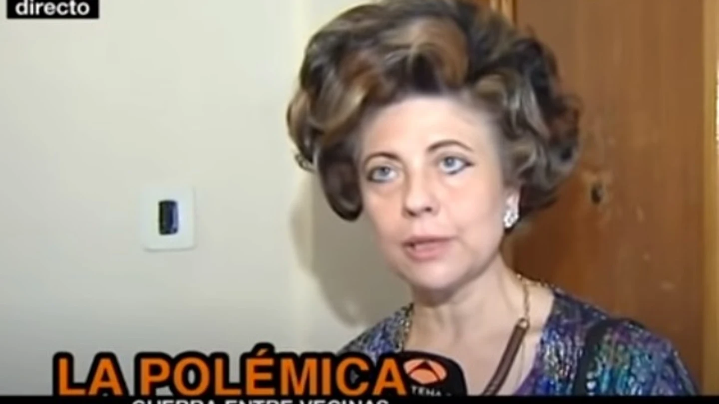 Isabel durante una de sus intervenciones en Espejo Público Isabel durante una de sus intervenciones en Espejo Público