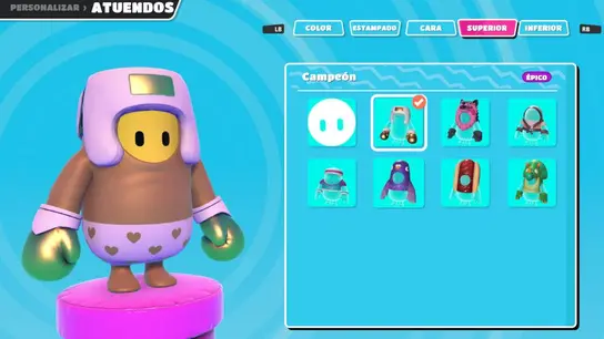Personalización en 'Fall Guys' Personalización en 'Fall Guys'