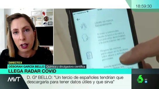 Deborah García, divulgadora científica Deborah García, divulgadora científica