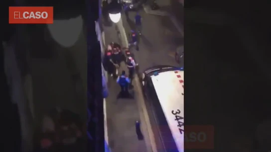 Detención del boxeador en Barcelona Detención del boxeador en Barcelona