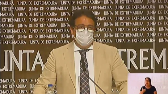 José María Vergeles, consejero de Sanidad de Extremadura José María Vergeles, consejero de Sanidad de Extremadura