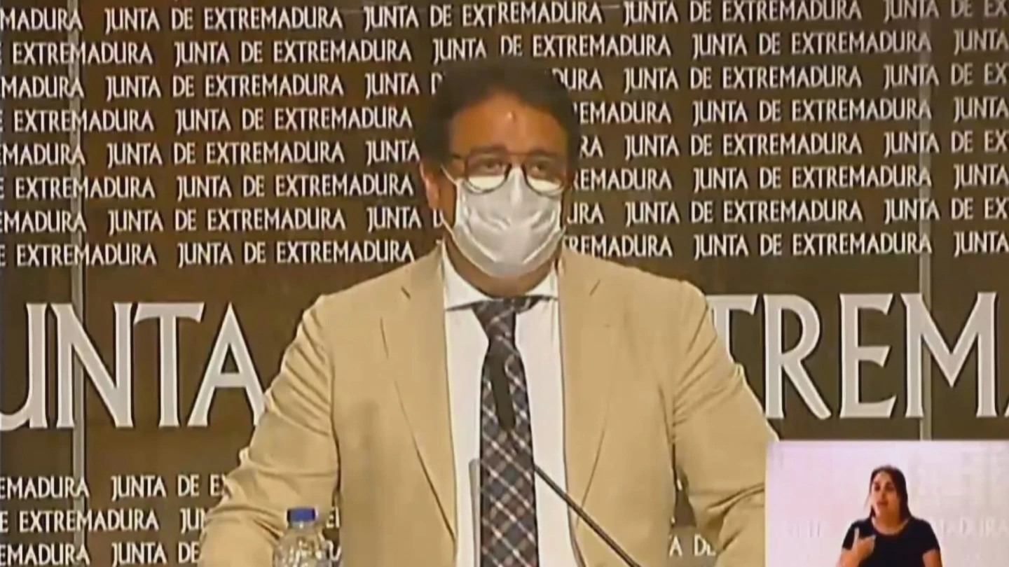 José María Vergeles, consejero de Sanidad de Extremadura José María Vergeles, consejero de Sanidad de Extremadura