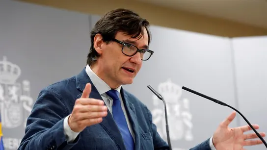 El ministro de Sanidad, Salvador Illa El ministro de Sanidad, Salvador Illa