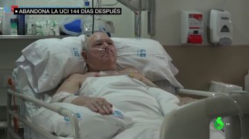 Pedro sale de la UCI después de 144 días ingresado por coronavirus