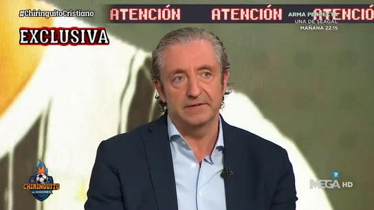 Josep Pedrerol y su exclusiva sobre Cristiano en 'El Chiringuito': "Mendes le ha ofrecido a PSG, Barça y Real Madrid" Josep Pedrerol y su exclusiva sobre Cristiano en 'El Chiringuito': "Mendes le ha ofrecido a PSG, Barça y Real Madrid"