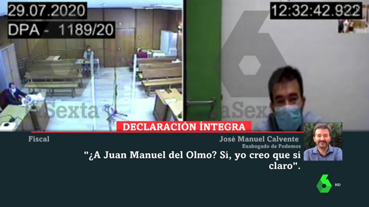 "Es vox populi": así señaló el exabogado de Podemos a Monedero, Mayoral y Del Olmo ante el juez "Es vox populi": así señaló el exabogado de Podemos a Monedero, Mayoral y Del Olmo ante el juez