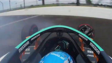 Accidente de Fernando Alonso en las 500 Millas de Indianápolis