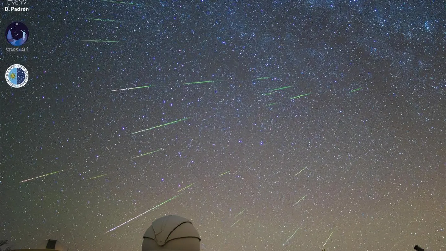 Las mejores imágenes de las perseidas desde el Observatorio de Canarias Las mejores imágenes de las perseidas desde el Observatorio de Canarias