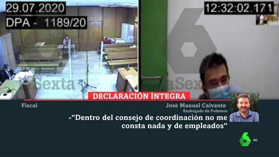 El exabogado de Podemos denuncia sobresueldos en el partido que él también cobraba: "El mío estaba regulado" El exabogado de Podemos denuncia sobresueldos en el partido que él también cobraba: "El mío estaba regulado"