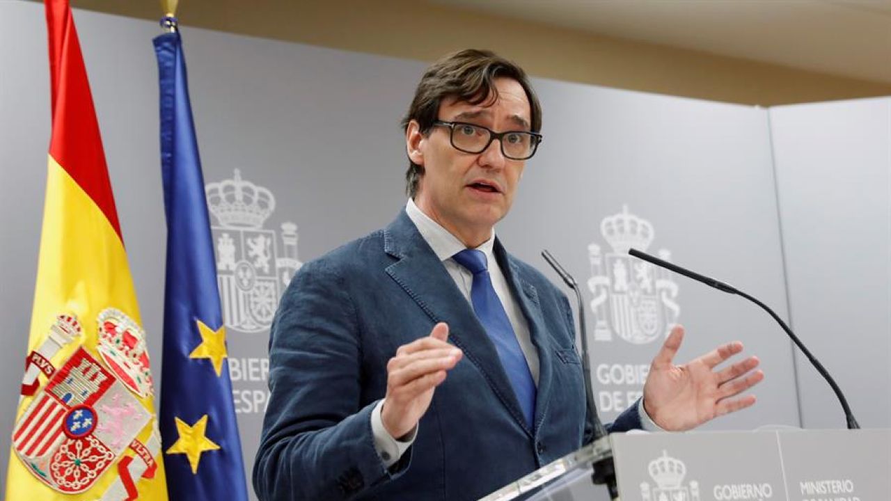 El ministro de Sanidad, Salvador Illa