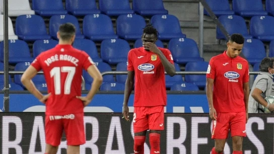 El Fuenlabrada, en Riazor El Fuenlabrada, en Riazor