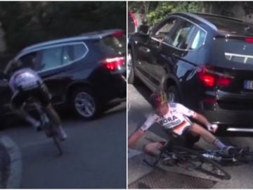 Schachmann, arrollado por un coche Schachmann, arrollado por un coche