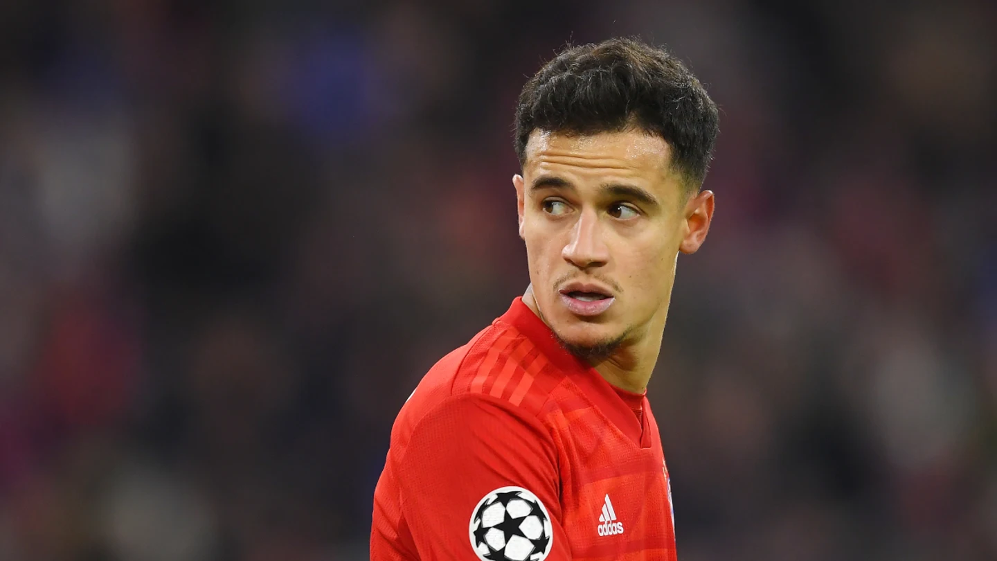 Coutinho, con el Bayern Coutinho, con el Bayern