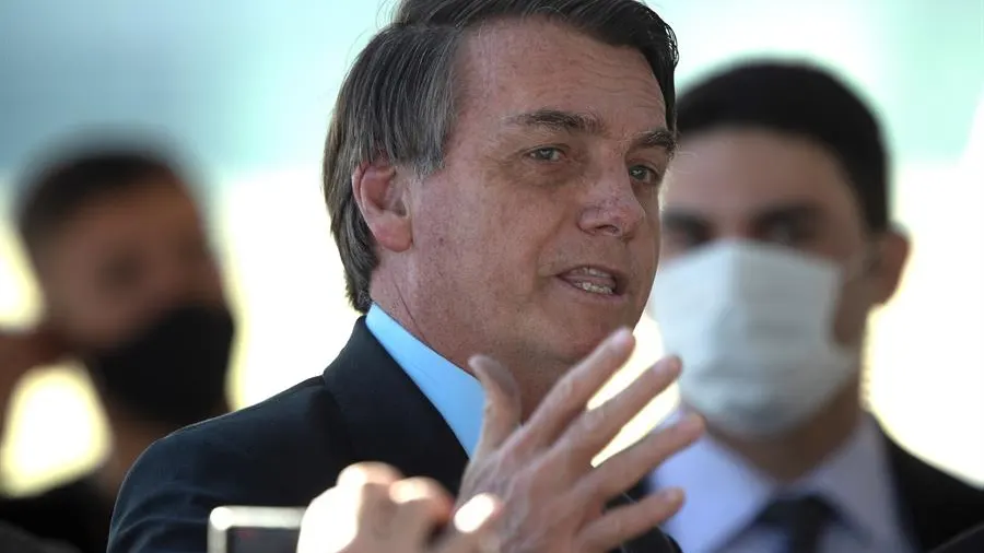 El presidente de Brasil, Jair Bolsonaro