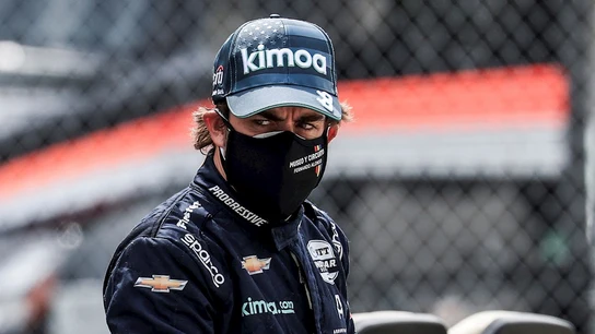 Fernando Alonso, en las 500 Millas de Indianápolis Fernando Alonso, en las 500 Millas de Indianápolis