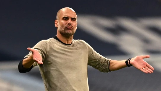Guardiola, en un partido Guardiola, en un partido