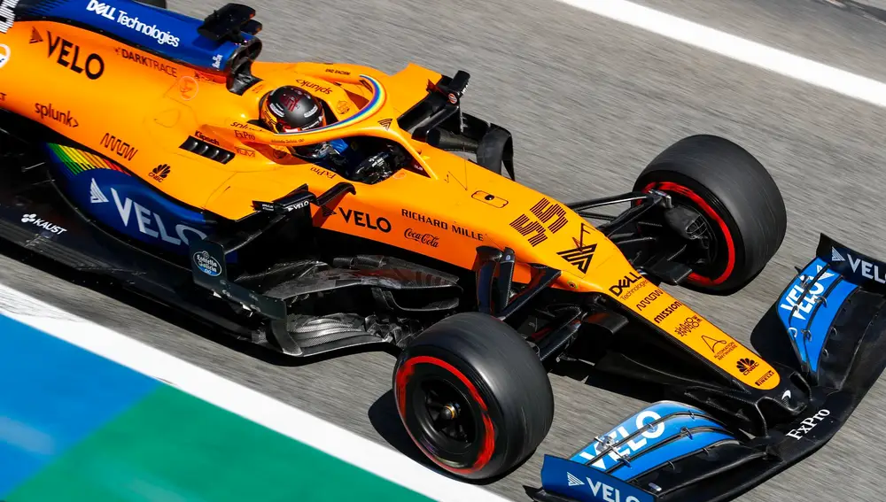 Carlos Sainz era sexto
