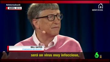 Bill Gates predijo la pandemia del coronavirus en 2015