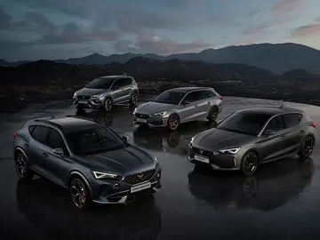 La gama de CUPRA, reunida por primera vez La gama de CUPRA, reunida por primera vez