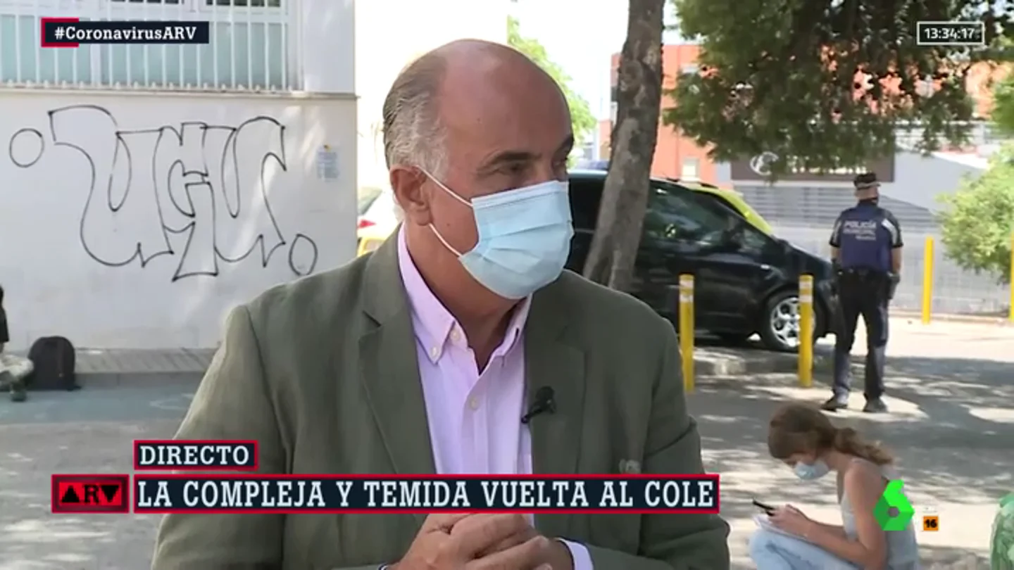 El viceconsejero de Salud Pública y Plan Covid-19, Antonio Zapatero zapatero