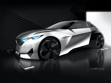Los 'concept-cars' de Peugeot marcan el futuro del diseño de la marca