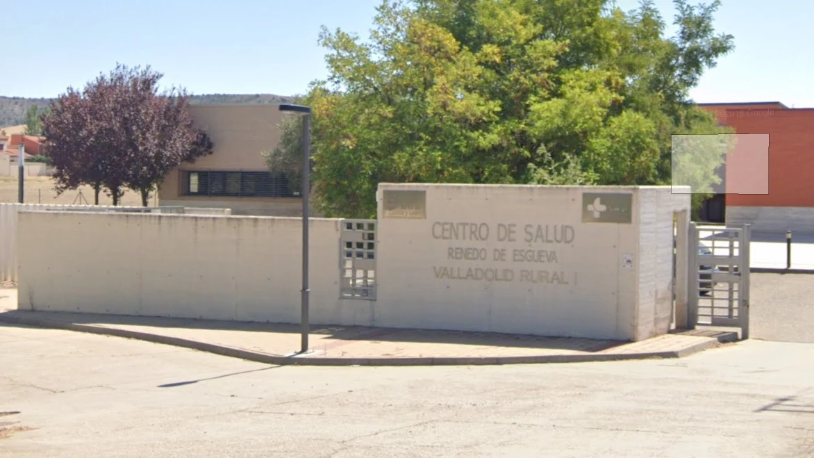 Fachada del centro de salud de la localidad vallisoletana de Renedo de Esgueva 