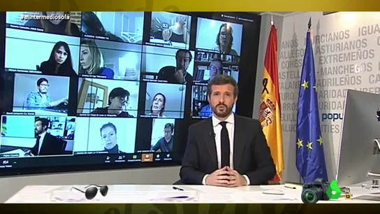 Vídeo manipulado - Casado explota su faceta como vendedor de teletienda Vídeo manipulado - Casado explota su faceta como vendedor de teletienda