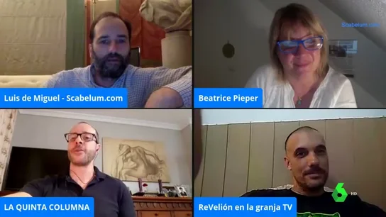 Captura del chat de los organizadores de la concentración negacionista de la pandemia de coronavirus chat negacionistas