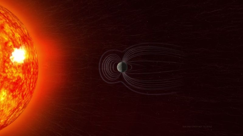 La NASA descubre una abolladura en el campo magnético de la Tierra