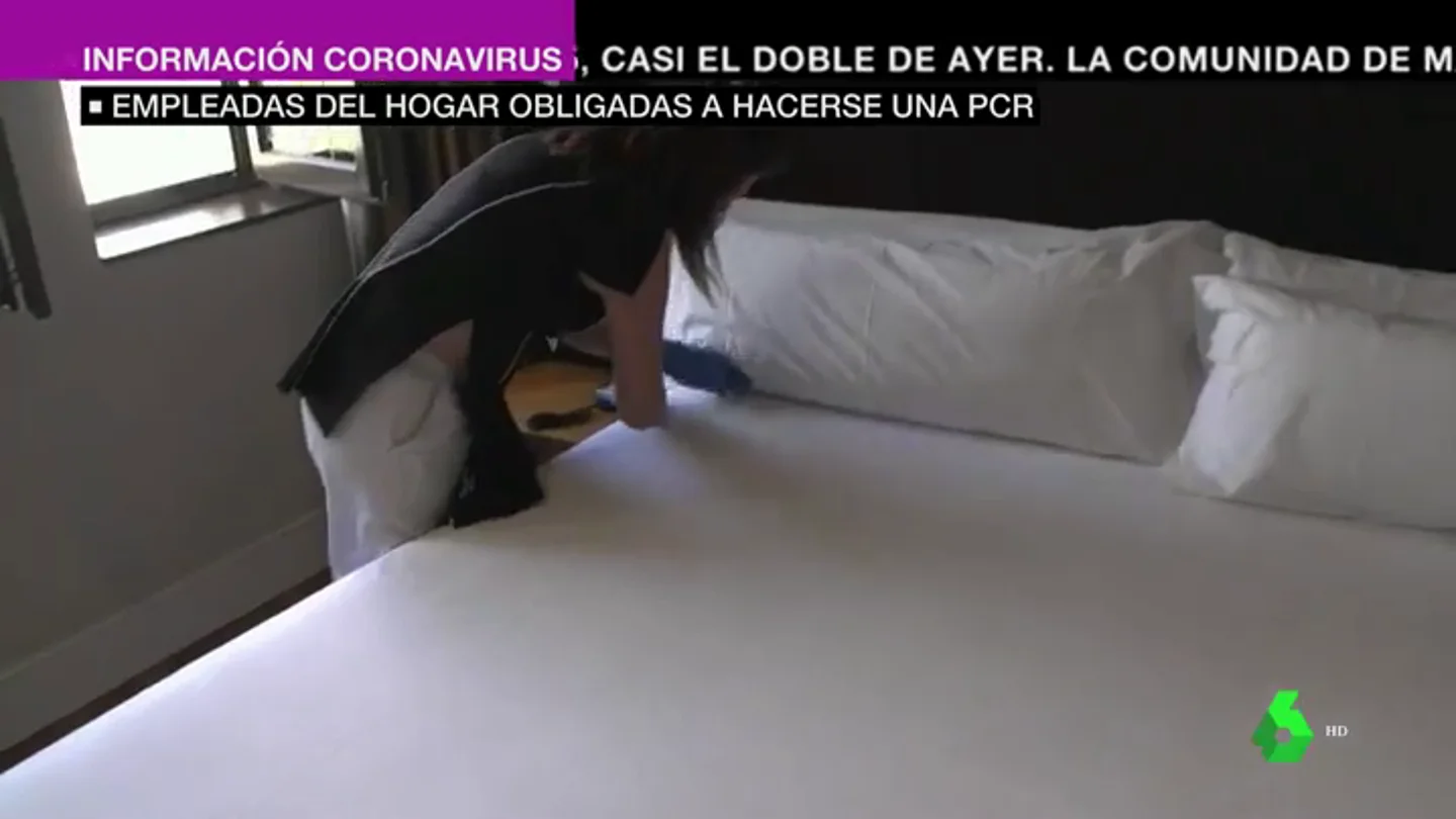 Empleadas del hogar denuncian que les ecigen test PCR pagados por ellas para trabajar Empleadas del hogar denuncian que les ecigen test PCR pagados por ellas para trabajar