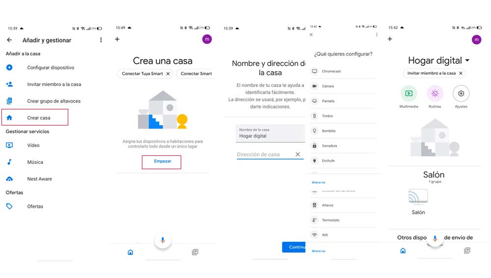 Crear una casa digital
