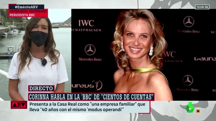 Intrahistoria de la entrevista a Corinna en la BBC: "Llevaba muy preparado lo que quería decir"