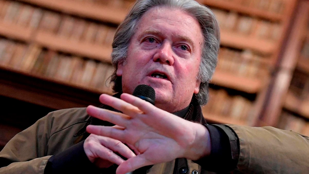 El exasesor de Donald Trump Steve Bannon