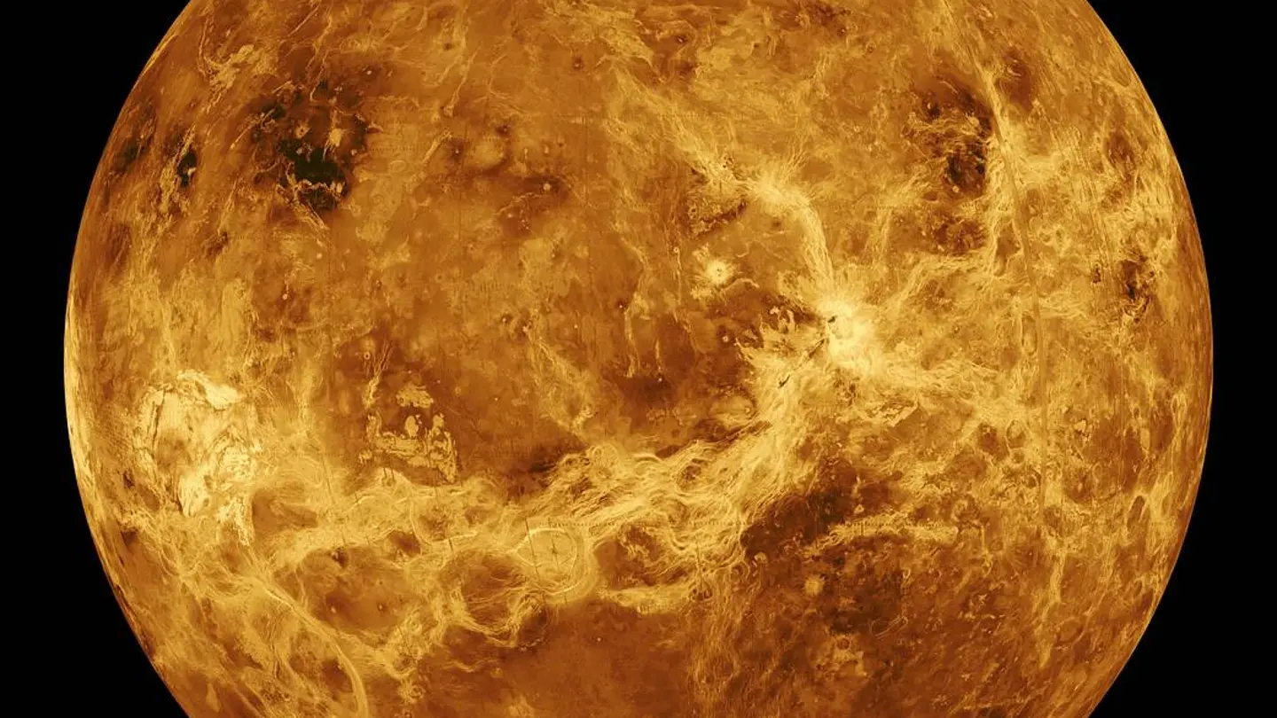Simulación del planeta Venus Simulación del planeta Venus
