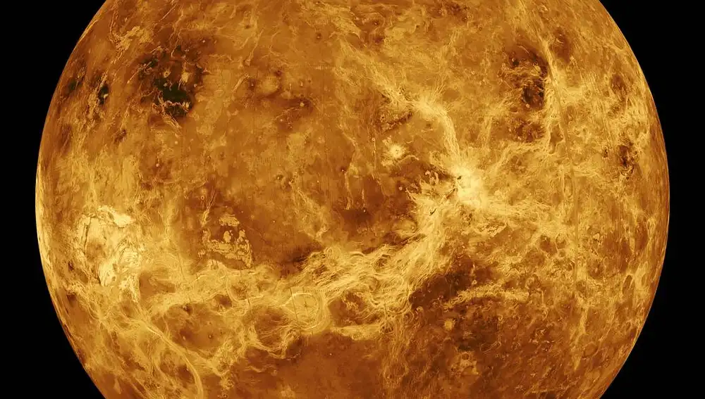 Simulación del planeta Venus Simulación del planeta Venus