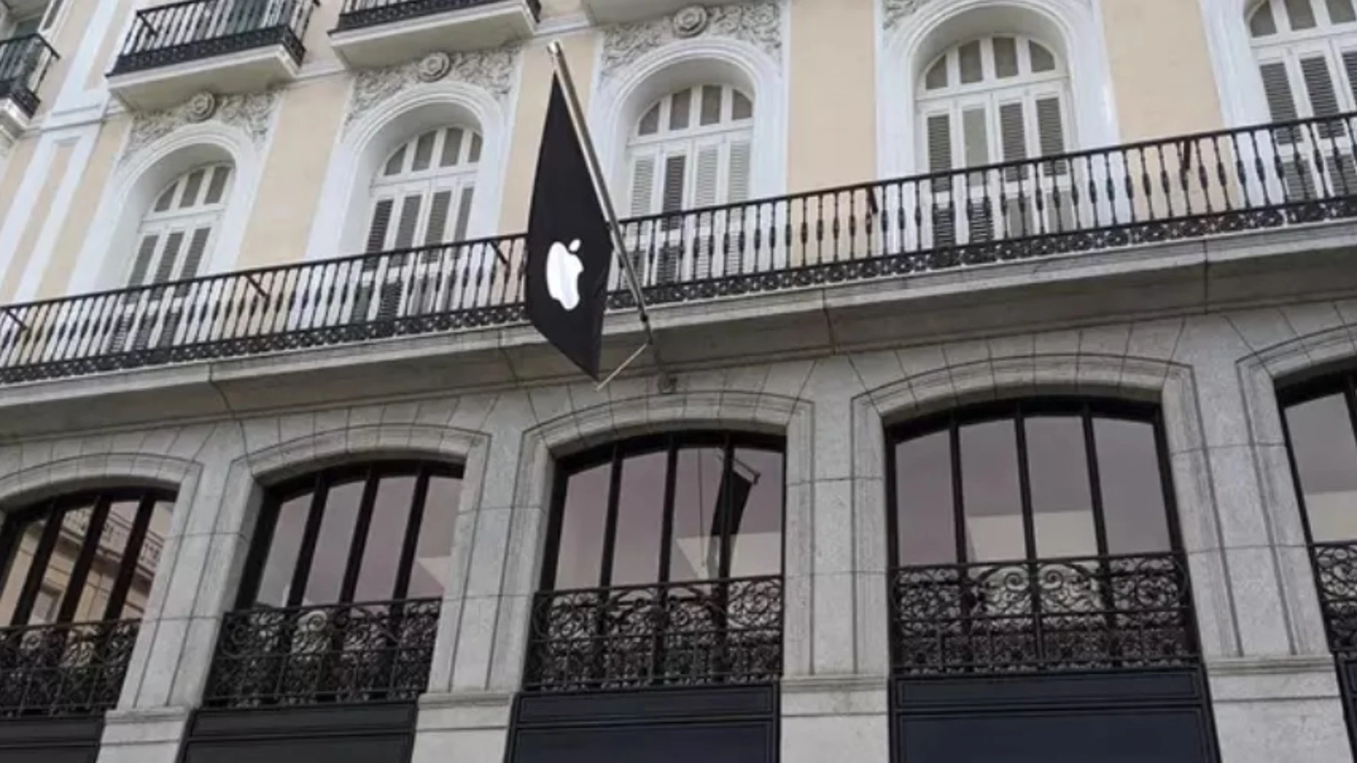 Imagen de una tienda Apple en Madrid