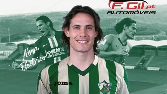 Cartel del Eléctrico FC con Cavani Cartel del Eléctrico FC con Cavani