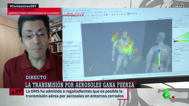 José-Luis Jiménez, experto en química-física de aerosoles atmosféricos de la Universidad de Colorado.