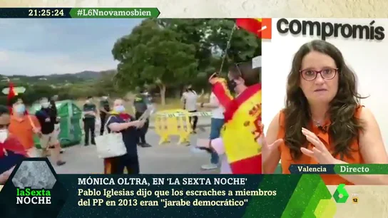 Mónica Oltra: "El acoso y señalamiento al vicepresidente y la ministra de Igualdad están fuera de las reglas democráticas" Mónica Oltra: "El acoso y señalamiento al vicepresidente y la ministra de Igualdad están fuera de las reglas democráticas"