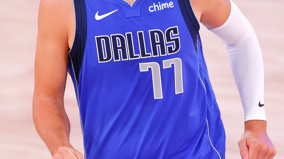 Luka Doncic, con los Mavericks