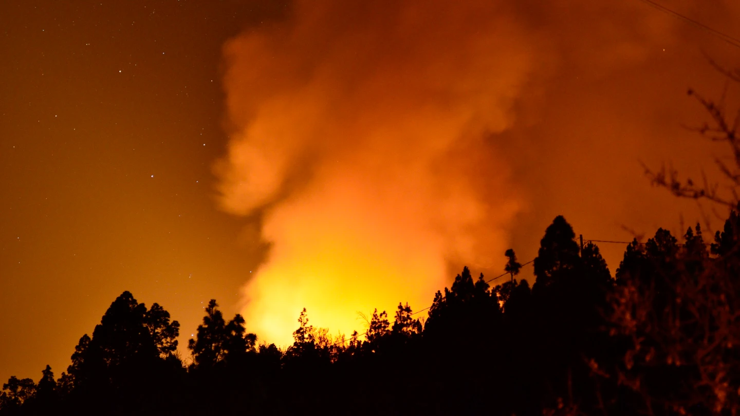 Imagen del incendio de La Palma Imagen del incendio de La Palma