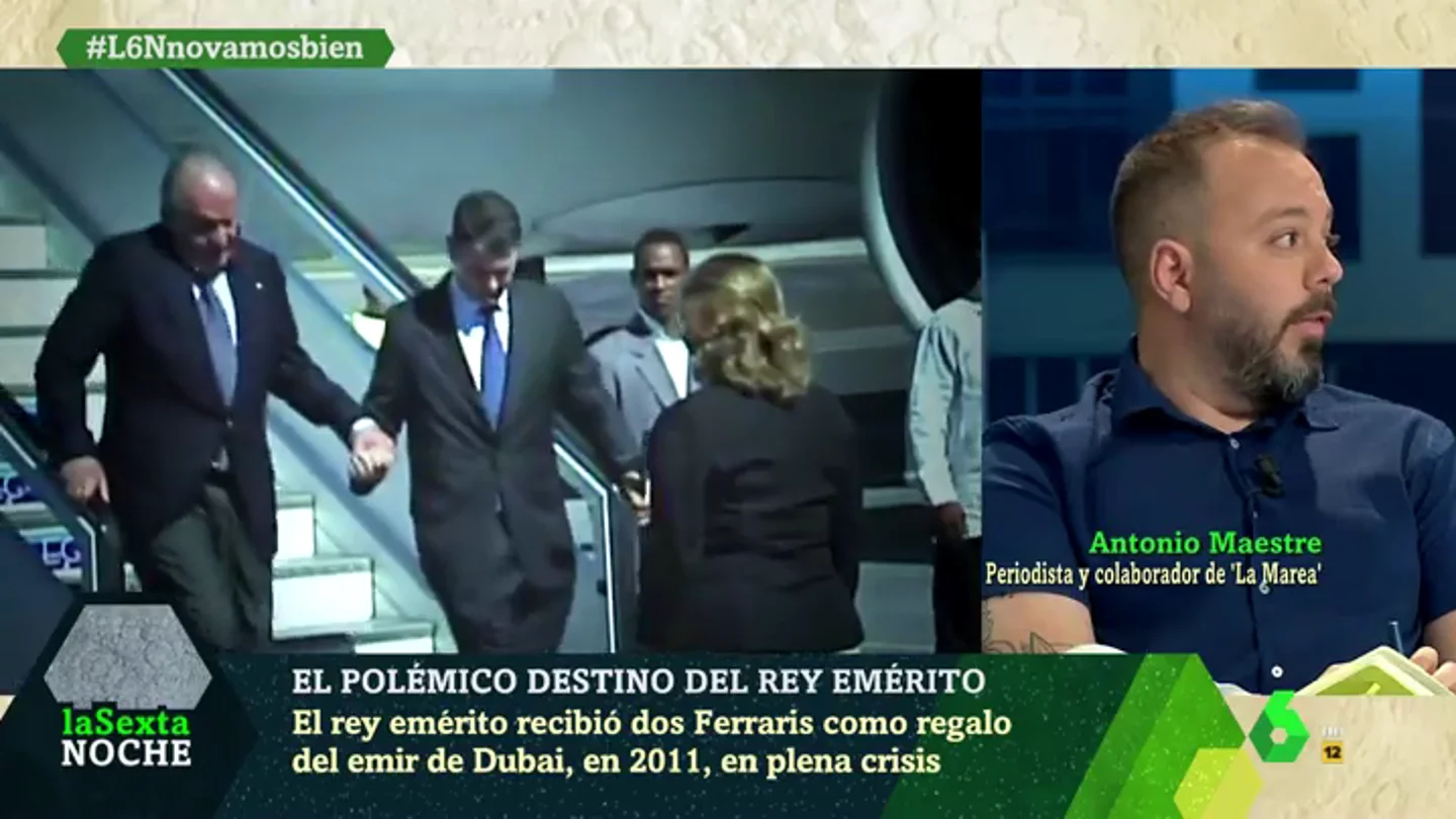 Maestre: "El rey emérito se ha ido a Emiratos Árabes Unidos, un régimen que condena a latigazos a las mujeres violadas" Maestre: "El rey emérito se ha ido a Emiratos Árabes Unidos, un régimen que condena a latigazos a las mujeres violadas"