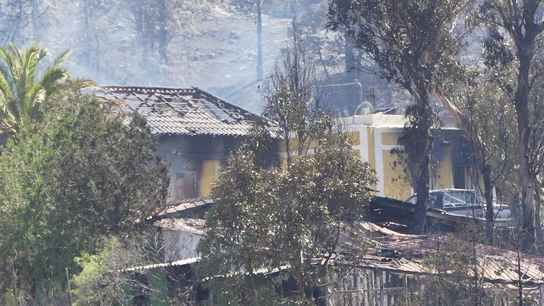 El incendio forestal que afecta a la isla de La Palma El incendio forestal que afecta a la isla de La Palma