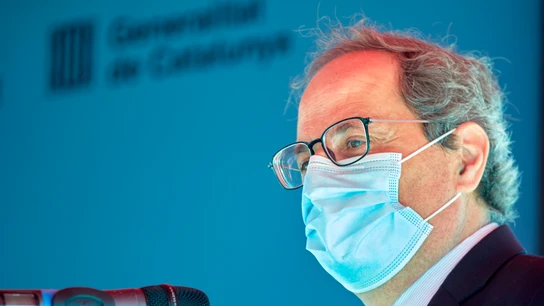 El presidente de la Generalitat, Quim Torra El presidente de la Generalitat, Quim Torra