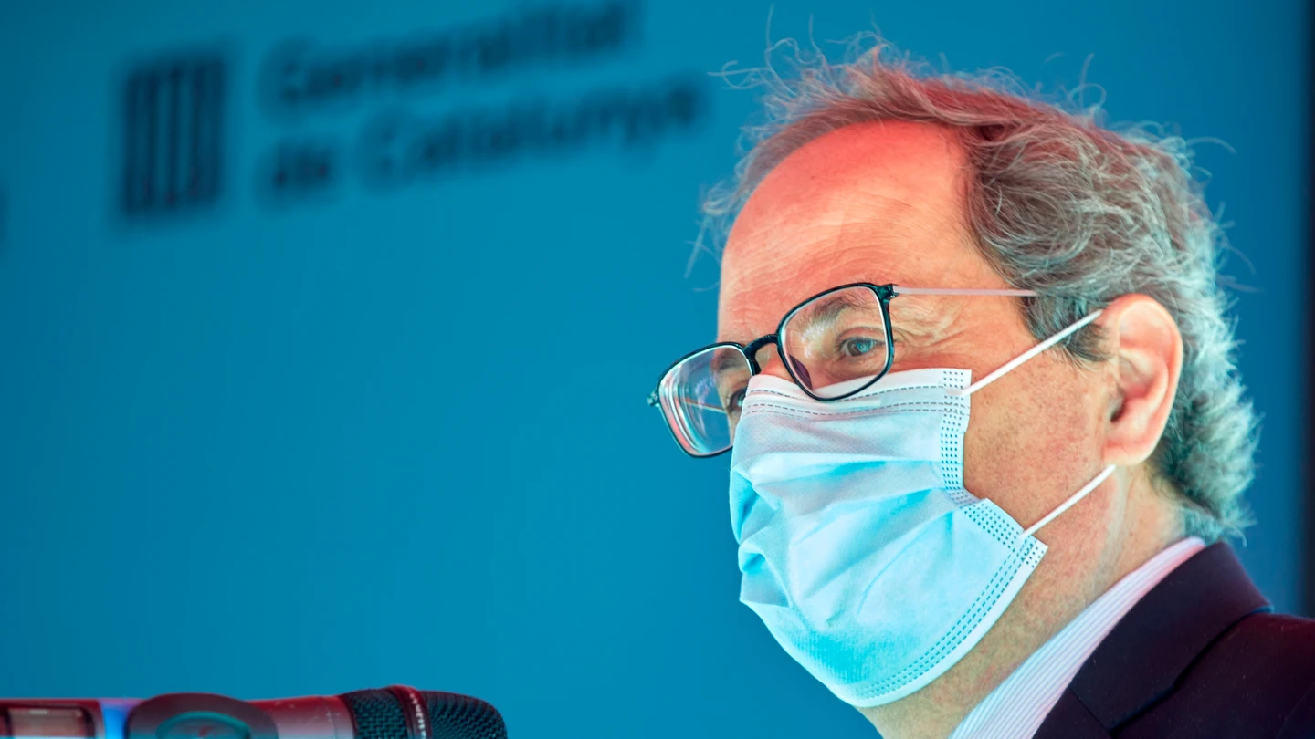 El presidente de la Generalitat, Quim Torra El presidente de la Generalitat, Quim Torra