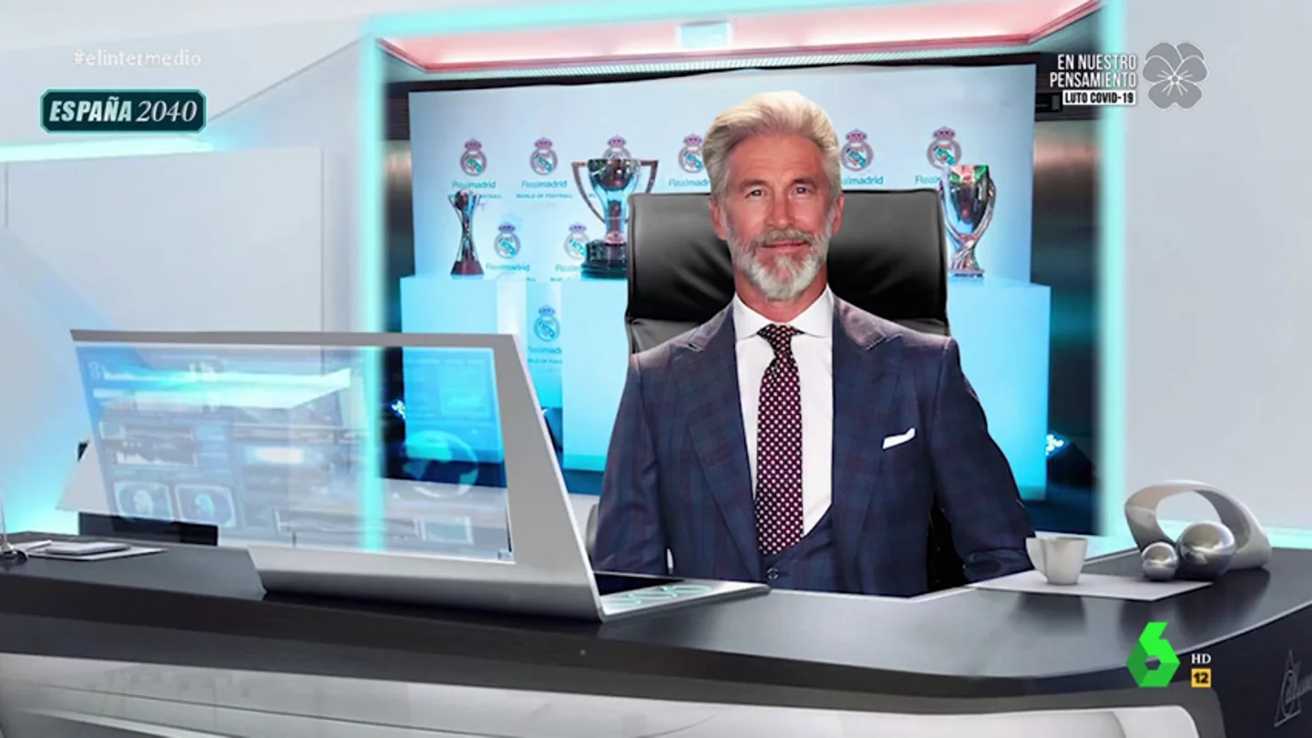 Joaquín Reyes pone voz al Sergio Ramos de 2040 (y sí, es Nobel de Medicina y descubrió la vacuna contra el coronavirus) Joaquín Reyes pone voz al Sergio Ramos de 2040 (y sí, es Nobel de Medicina y descubrió la vacuna contra el coronavirus)
