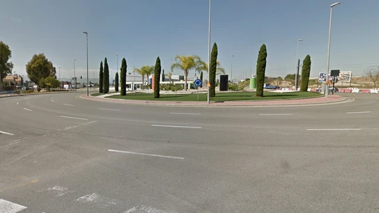 Imagen de una calle en Churra, Murcia Imagen de una calle en Churra, Murcia